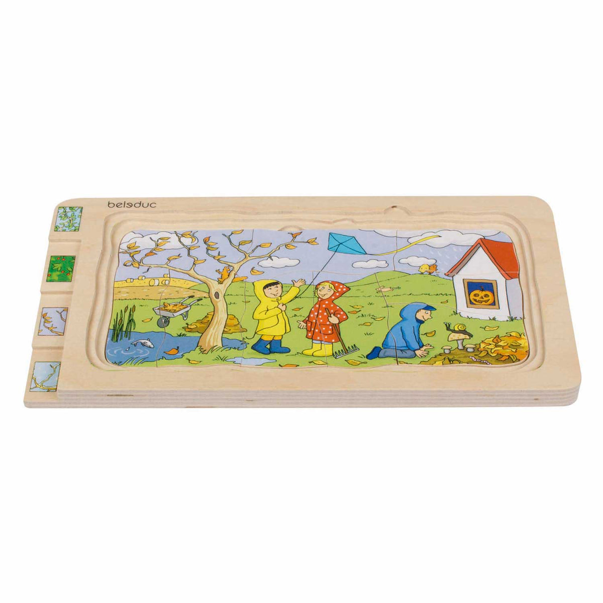 Beleduc layer puzzle 4 seasons
