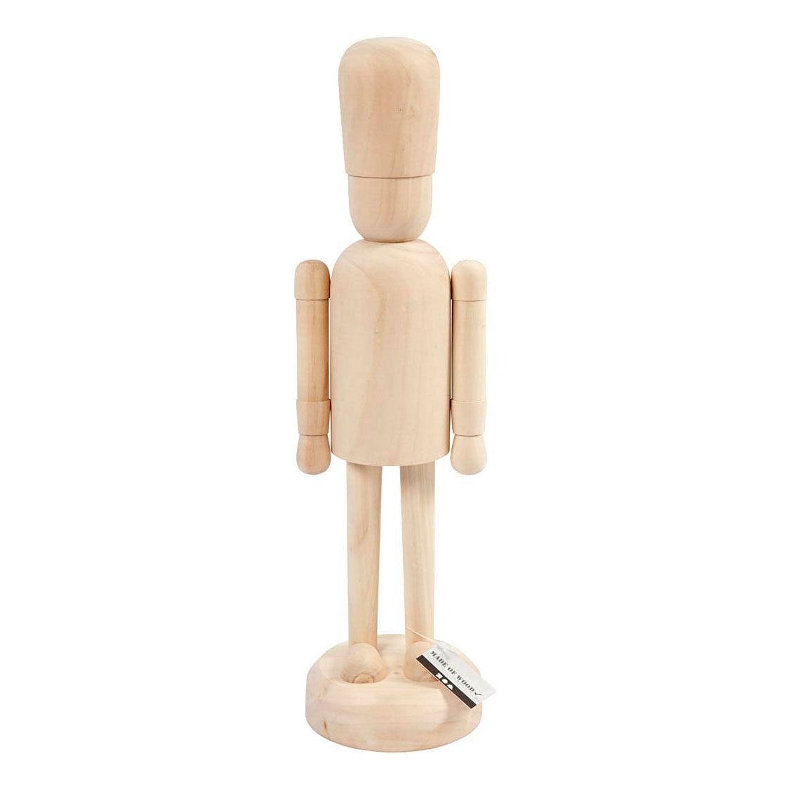 Creativ Firma Holzfigur op Fouss, 45 cm