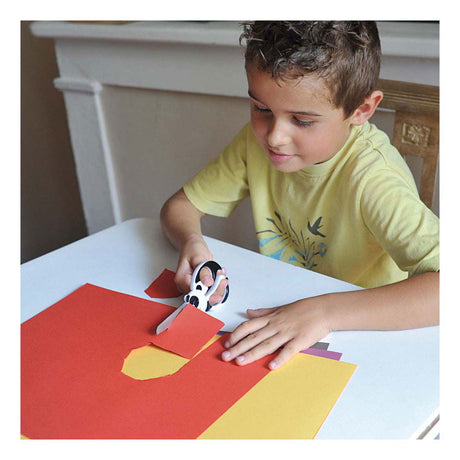 Detské nožnice Creativ company fiskars s motívom zvieratiek panda - 13cm
