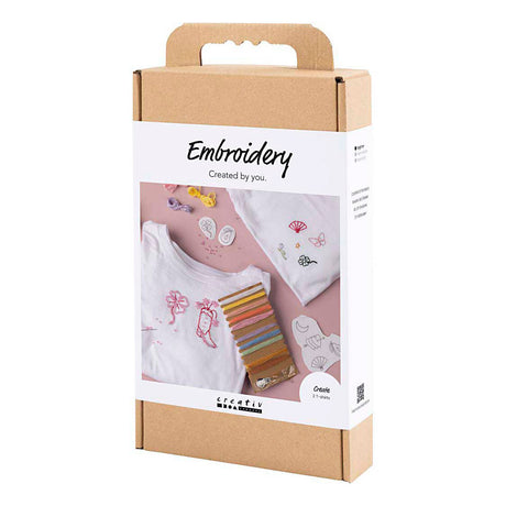 Creativ company https: www.cchobby.nl hobbyset-embroidery-t-shirt-white-1-box