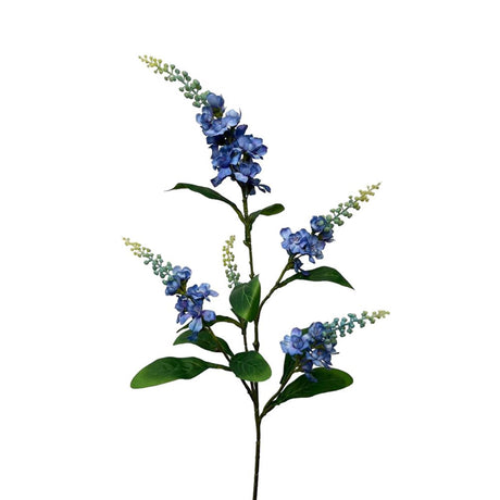 Roberts collection artificial branch lupine spray 95cm blue