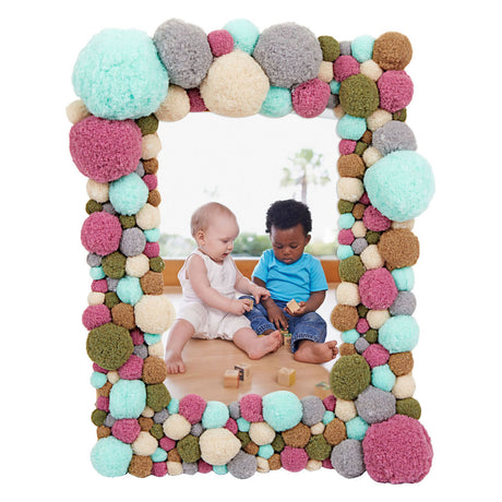 Colorations - pom poms natural shades and color, 300st.
