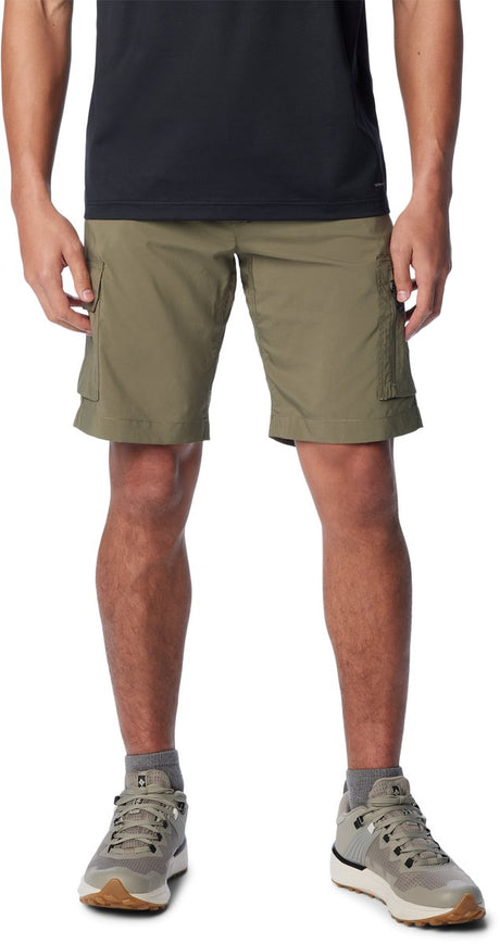 Columbia silver ridge™ utility cargo šortky – pánske outdoorové nohavice – stone green
