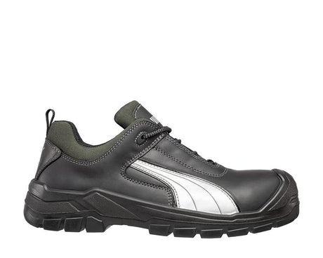 Puma work shoe cascades s3 low black mt42