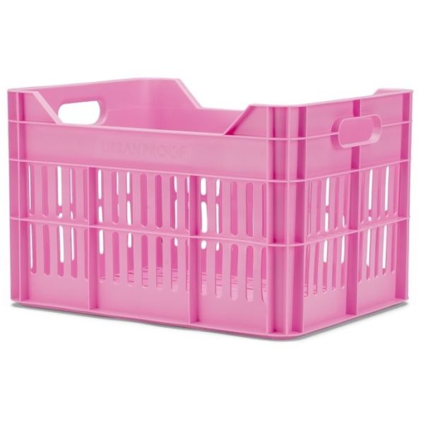 Dutchperfect urbanproof crate click 30l rpet bright pink