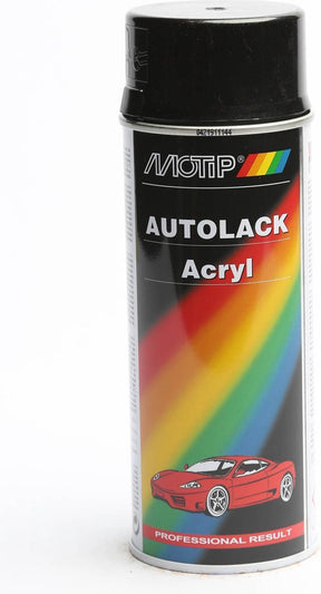 Motip 51024 - car paint spray can - black - 400ml