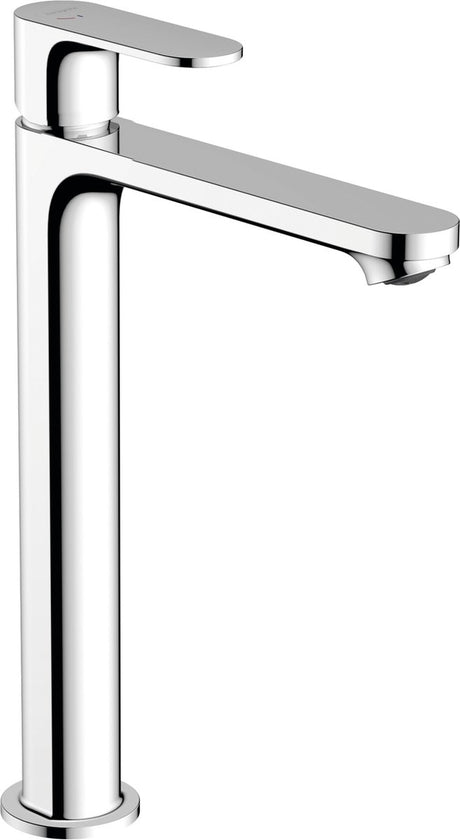 Hansgrohe rebris s - mešalna armatura za umivalnik - enoročno delovanje - hladen zagon varčevanje z energijo - brez odpadkov - velikost 240 mm - krom