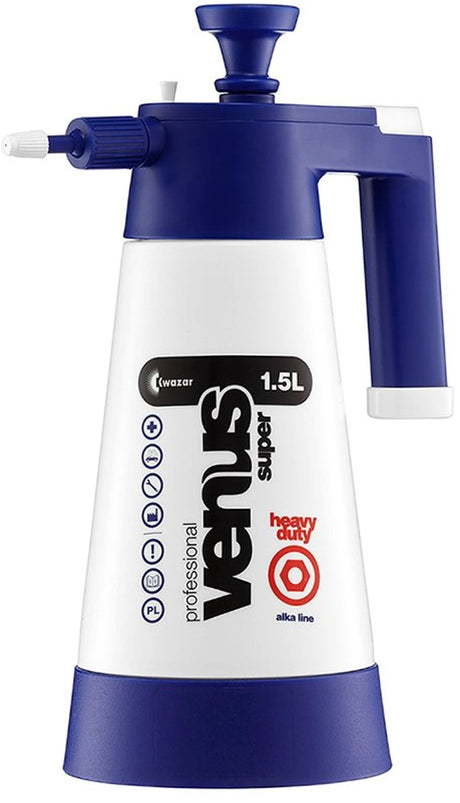 Ръчна пръскачка с помпа Kwazar purple venus super pro+ alka line - 1500мл