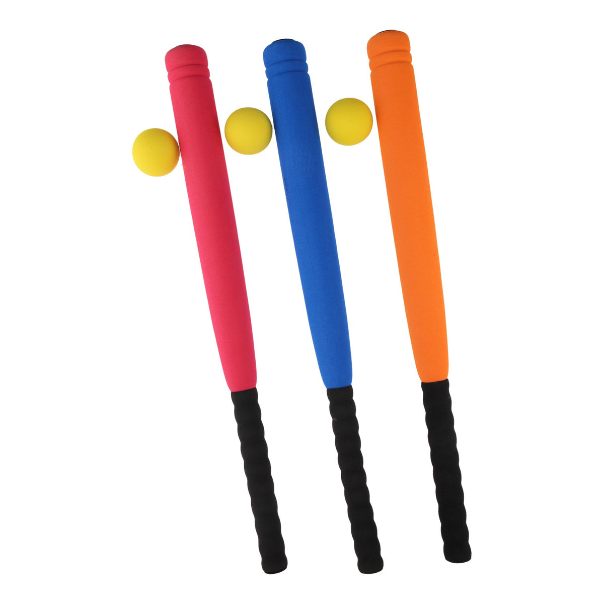 foam baseball bat with ball