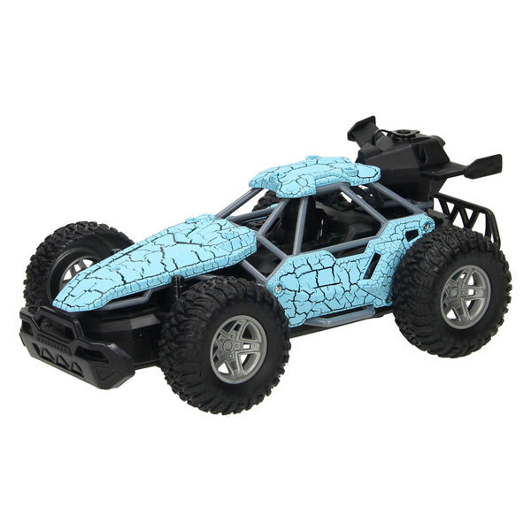 RC car with smoke function - blue