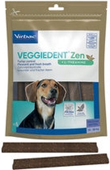 Virbac veggiedent fr3sh zen žvečilni trak - 15 trakov - za pse med 10 in 30 kg