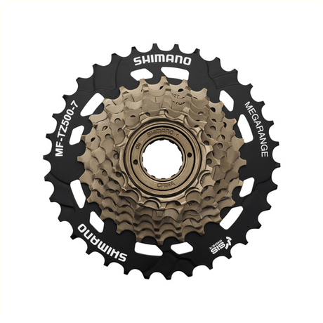 Shimano cassette TZ500 cogset TZ500 14-34t 7sp