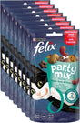 Felix party mix - kattensnacks - kattensnoepjes - seaside mix - 8 x 60 g