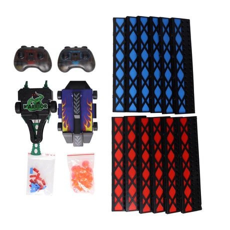 Lobbes Toys BV RC controlled battle robots - set of 2 robots and arena