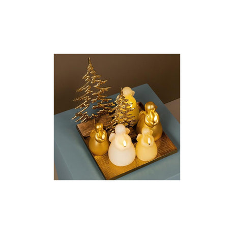 Countryfield LED candle angel s cream 7x7x11.5cm