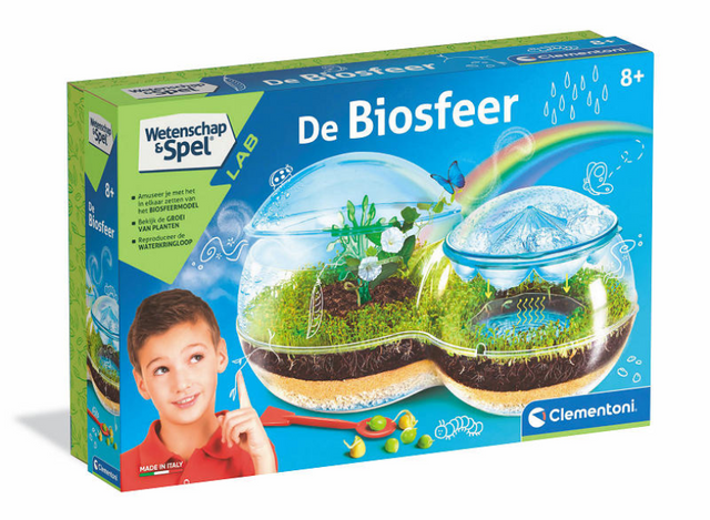 Clementoni science game - the biosphere - experiment box - science lab - from 8 years