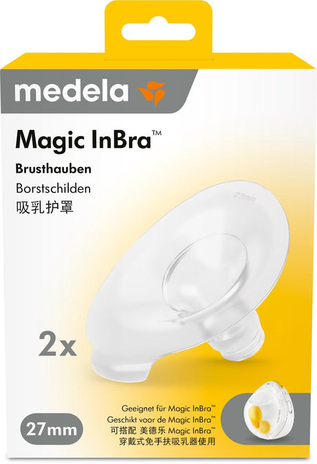 Medela magic inbra™ – borstschilden 27 mm (xl) - voor draadloze borstkolf – 2 stuks 27 mm