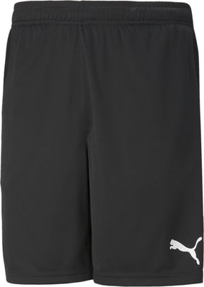 Puma teamrise training shorts heren sportbroek - black- white xxxl