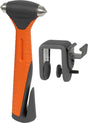 Lifehammer plus - safety hammer with extra hard double hammer head - emergency hammer with integrated seat belt cutter - safety hammer breaks side and rear windows