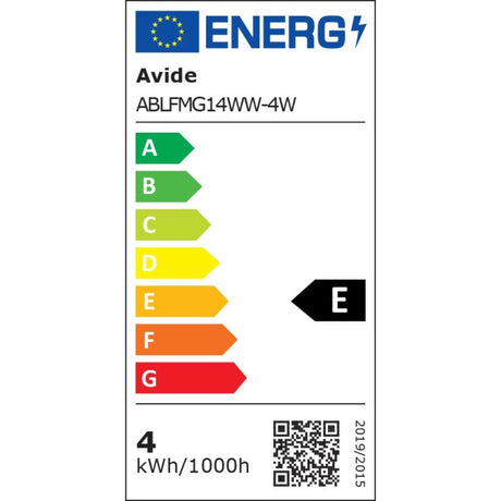 Avide LED žárovka s vláknem mini koule 4,5W E14, 2700 Kelvinů teplá bílá koule 470 lumenů