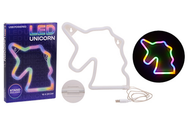 Johntoy unicorn rainbow night lamp 27720.