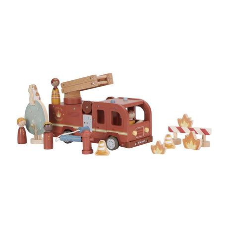 Little Dutch fire truck with pegdolls