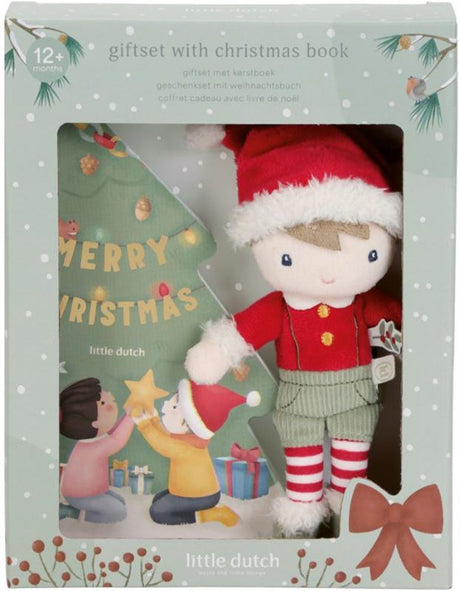Little Dutch - Christmas gift set. book+knu | 2 pcs