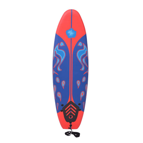 VidaXL Surfboard 170 cm blue and red