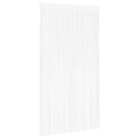 Cortinas de arame vidaxl 2 pcs 100x250 cm branco