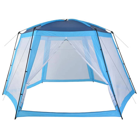 Vidaxl pool tent 500x433x250 cm fabric blue