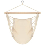 Vidaxl hanging chair cream white (large)
