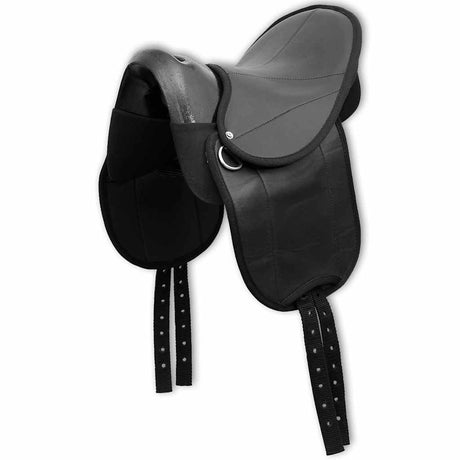 Vidaxl pony saddle set 10 black