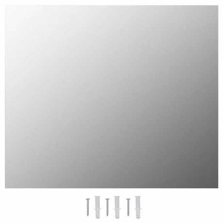 Vidaxl espelho sem moldura 70x50 cm de vidro