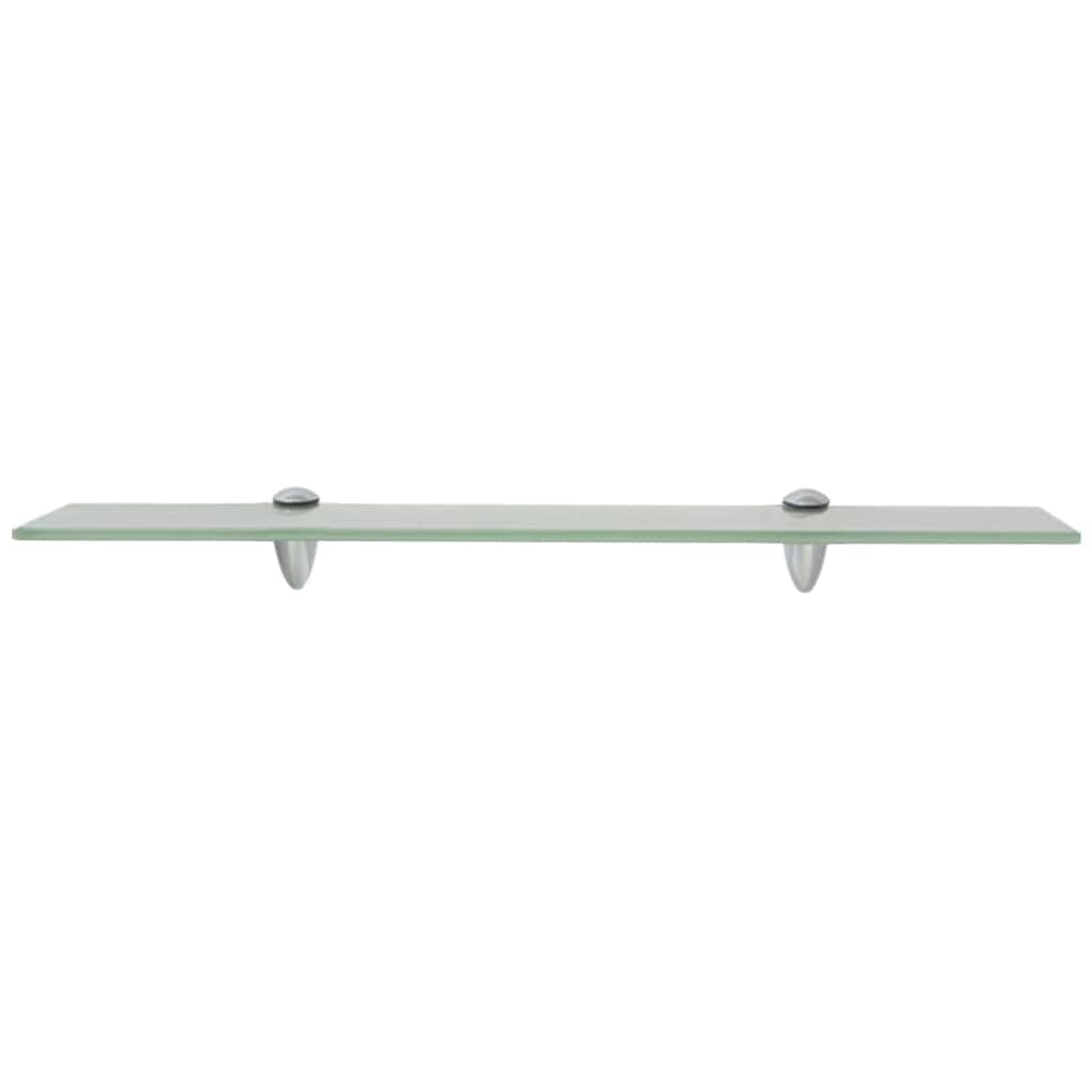 Vidaxl schappen zwevend 2 st 60x10 cm 8 mm glas