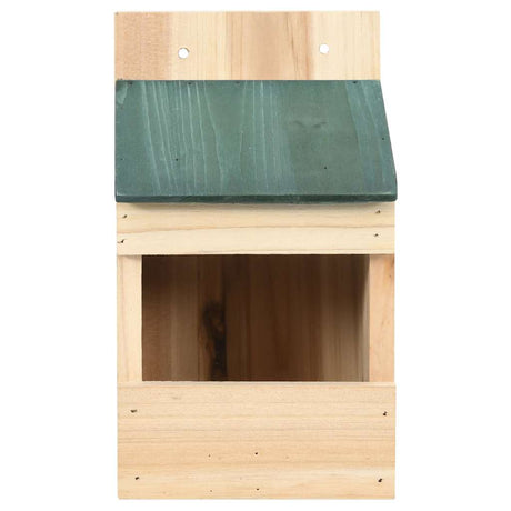 Vidaxl birdhouses 4 pcs 12x16x20 cm pine wood