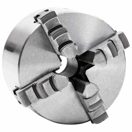 Vidaxl 4-jaw self-centering chuck, 100 mm steel