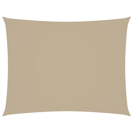 Vidaxl zonnescherm rechthoekig 5x6 m oxford stof beige