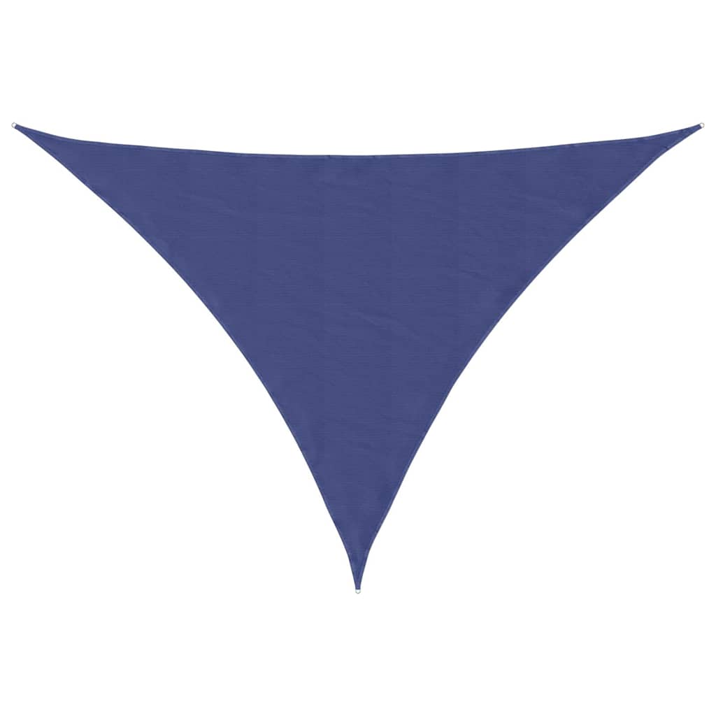 Vidaxl zonnescherm driehoekig 4x5x5 m oxford stof blauw