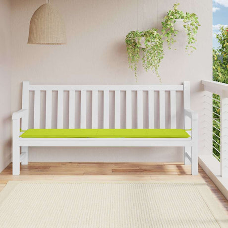 Cistin bhinse gairdín VidaXL 200x50x4 cm fabraic oxford glas geal