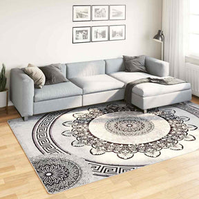 Vidaxl Rug Washable Anti-Slip 190x300 cm Multi-farget