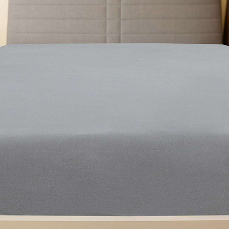 Vidaxl Fitted Sheets 2 pcs Jersey 100x200 cm Cotton Gray