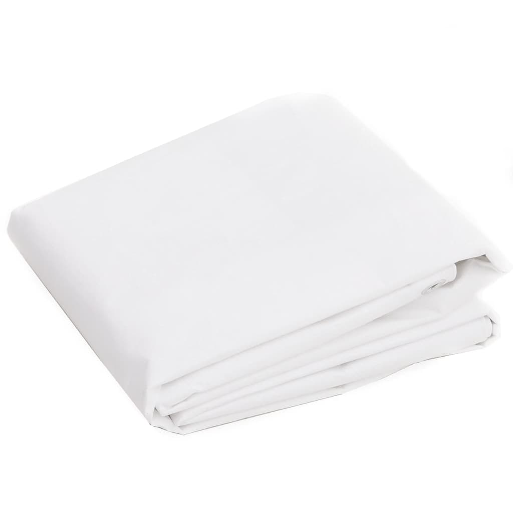 Vidaxl Tarpaulin 260 gsm 4x8 m HDPE White