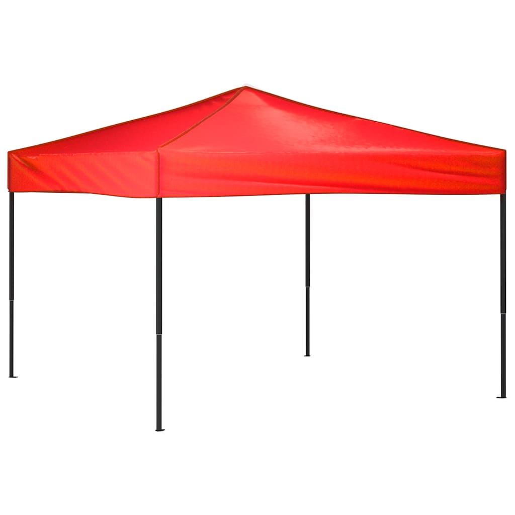 Vidaxl foldable party tent 3x3 m red