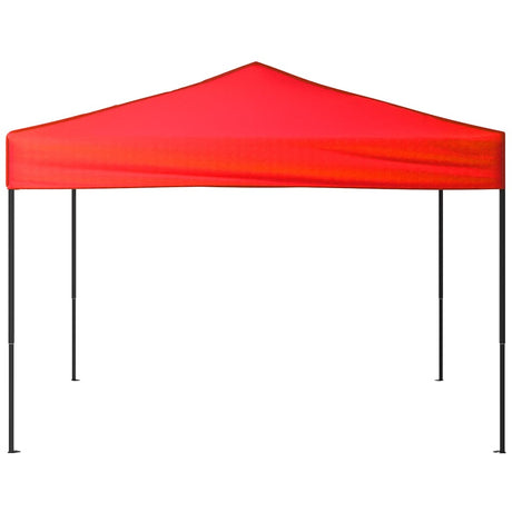 Vidaxl foldable party tent 3x3 m red