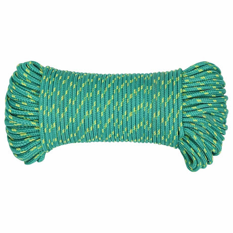 Vidaxl boat rope 3 mm 250 m polypropylene green