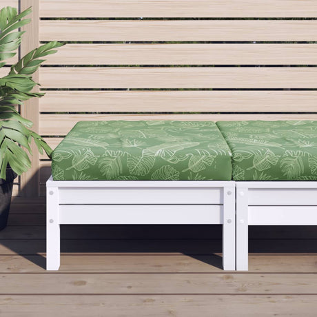Vidaxl Pallet Cushion Leaf Mönster 60x60x8 cm Oxford Fabric