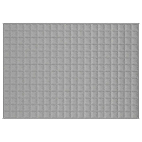 Záťažová deka Vidaxx 140x200 cm 6 kg látka šedá