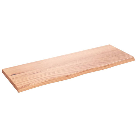 Vidaxl washbasin top 80x30x2 treated solid wood light brown