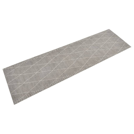 Vidaxx Kitchen Mat Washable Checked 45x150 cm fløyel