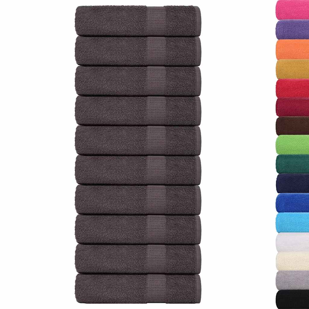 Vidaxx shower towels 25 pcs 70x140 cm 360 g m² 100% cotton anthracite